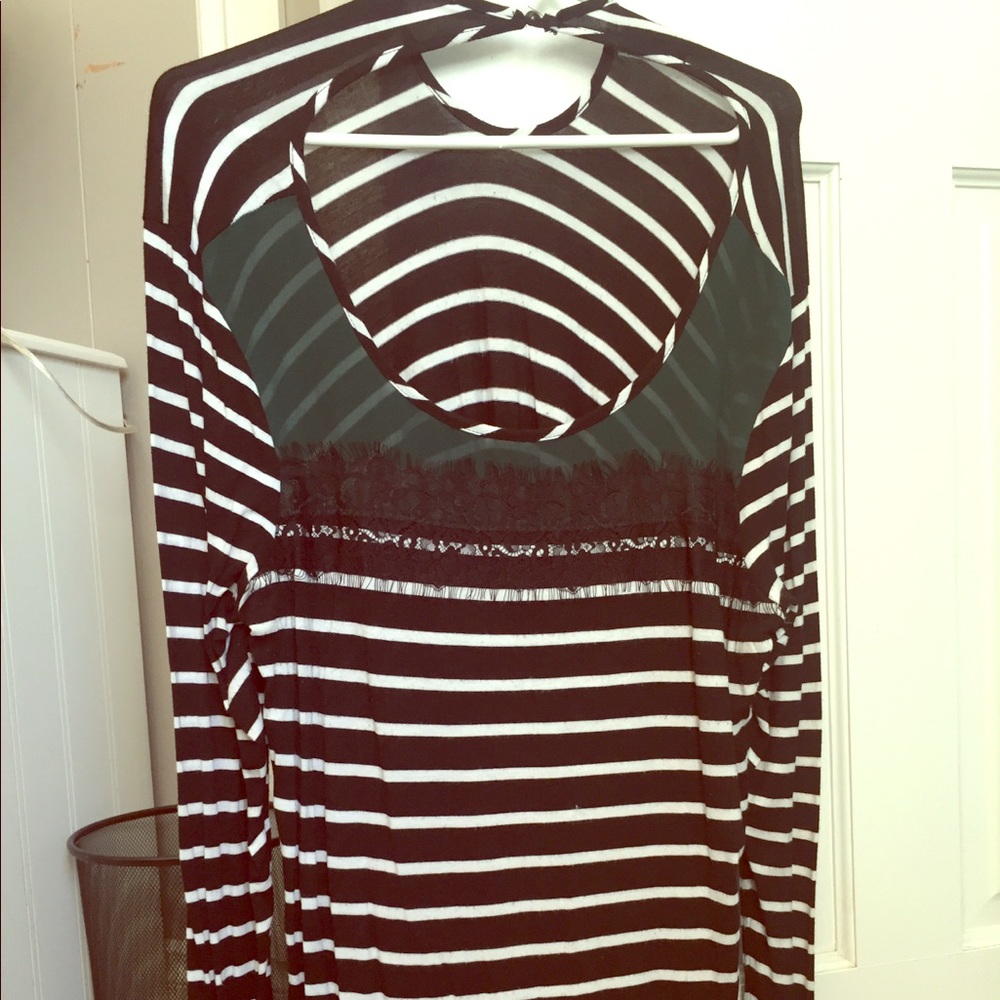 Baggy long sleeved shirt